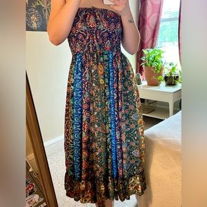 Earthbound Maxi Dress Hippie Boho Style